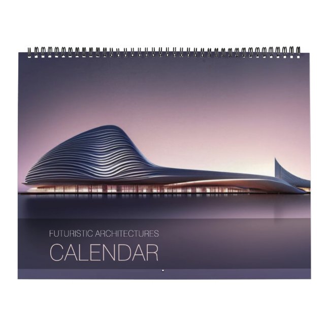 Calendário das Arquiteturas Futurísticas (Capa)