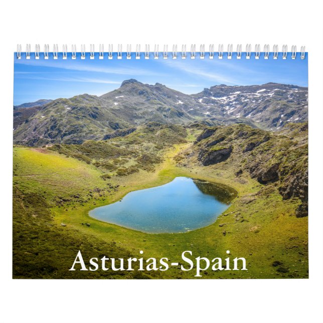 Calendário das Astúrias-Espanhas (Capa)