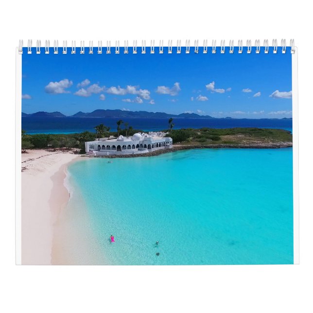 Calendário das Beaches Anguilla 2023 (Verso)
