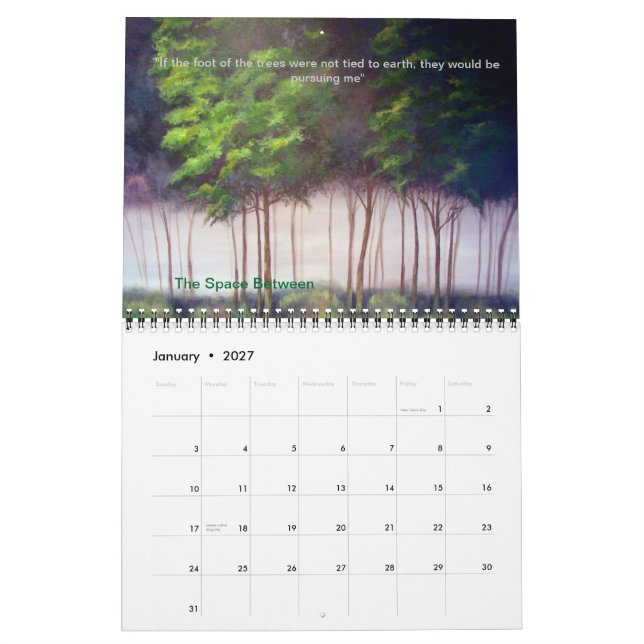 Calendário das belas artes pelo caril 2012   de (Jan 2027)
