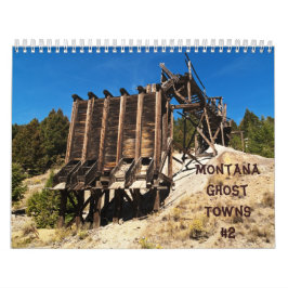 Calendário das Cidades Fantasmas de Montana nº 2