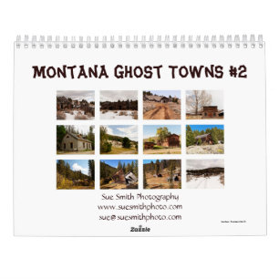 Calendário das Cidades Fantasmas de Montana nº 2
