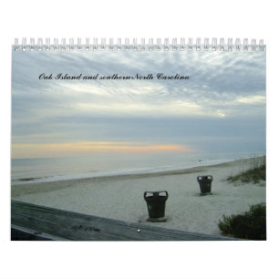Calendário das Costas Sul da Carolina do Norte
