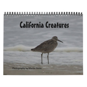 Calendário das Criaturas da Califórnia (Sept-Aug)