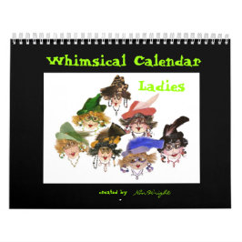 Calendário das Damas Whimsical