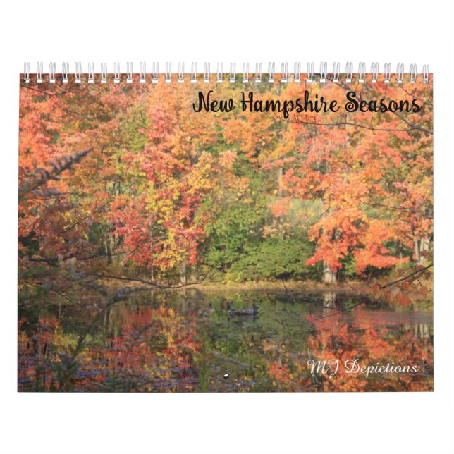 Calendário das Estações de New Hampshire (Capa)