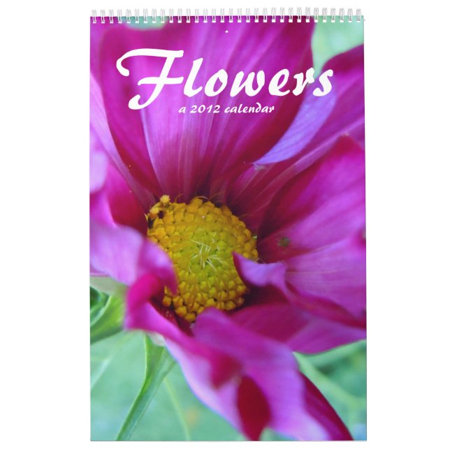 Calendário das Flores 2012 (Capa)
