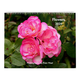 Calendário das flores de 2026