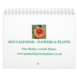 Calendário das Flores e Plantas 2025