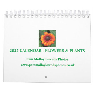 Calendário das Flores e Plantas 2025