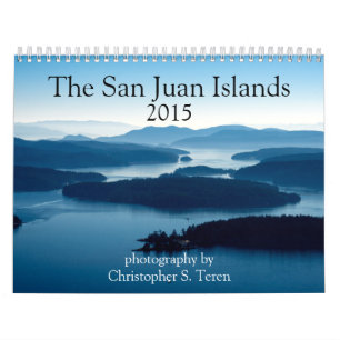 Calendário das ilhas 2015 de San Juan
