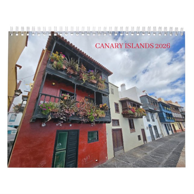 Calendário das Ilhas Canárias 2026 (Capa)