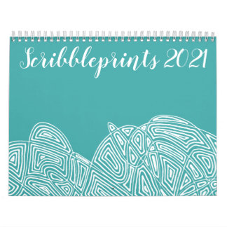 Calendário das Impressões Digitais (Com Designs Cr