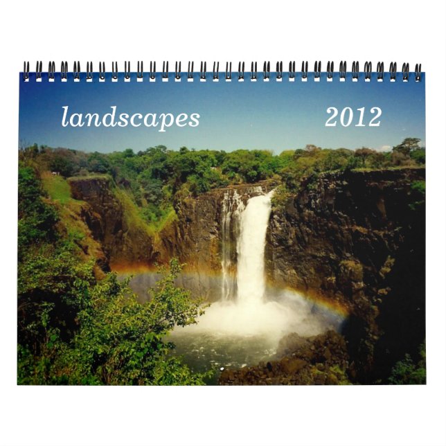 calendário das paisagens 2012 (Capa)