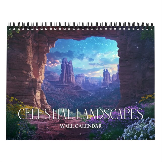 Calendário das Paisagens Celestiais 2026 (Capa)