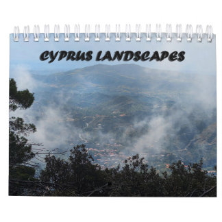 Calendário das paisagens cipriotas