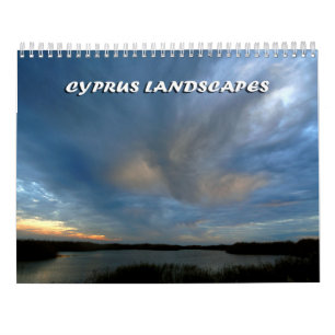 Calendário das paisagens cipriotas