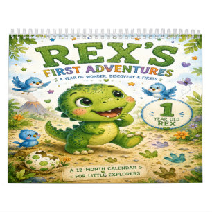 Calendário das Primeiras Aventuras do Rex