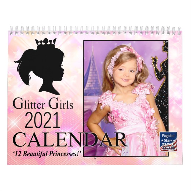Calendário das Raparigas da Glitter 2021 (Capa)