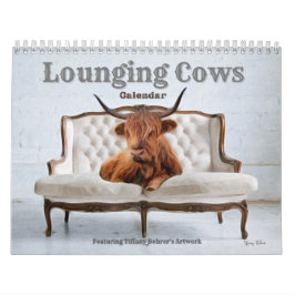 Calendário das Vacas de Salto por Tiffany Bohrer