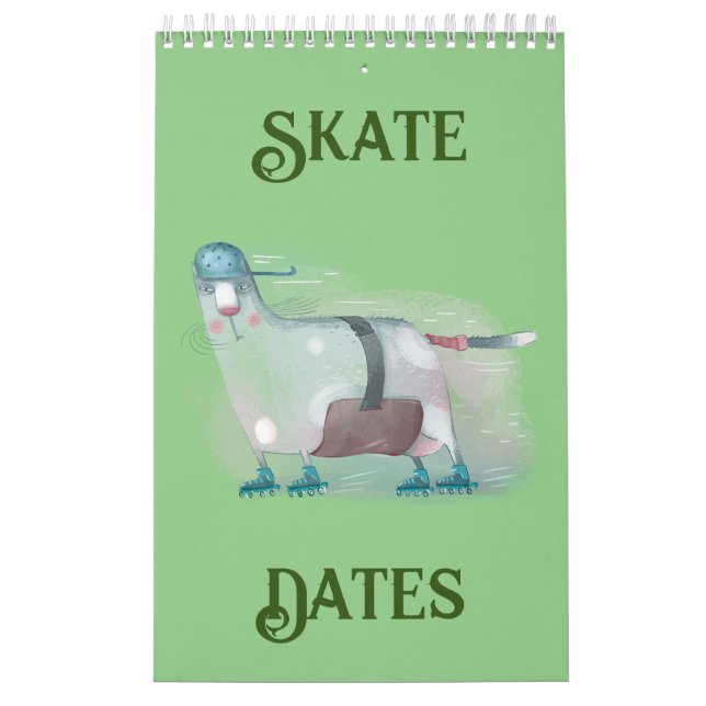 Calendário Datas do skate (Capa)
