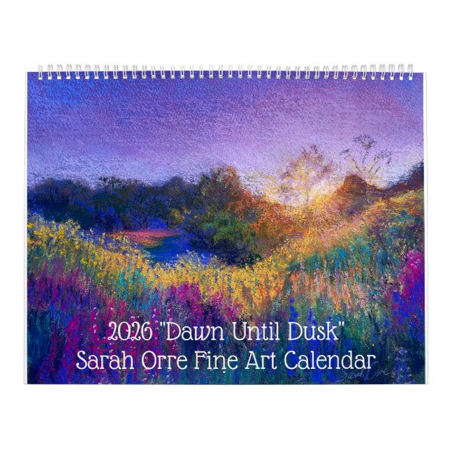 Calendário "Dawn Until Dusk" 2026 (Capa)