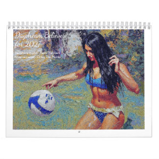 Calendário Daydream Believer for 2027 - 12 month CALENDAR