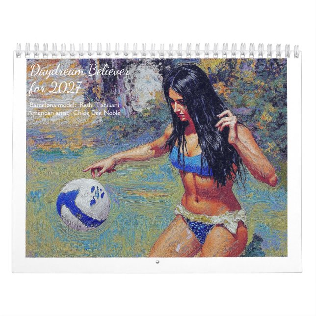 Calendário Daydream Believer for 2027 - 12 month CALENDAR (Capa)