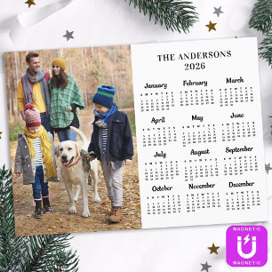 Calendário de 12 Meses de Fotografia Personalizad