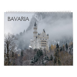Calendário de 12 meses do Muro da Baviera