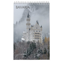 Calendário de 12 meses do Muro da Baviera