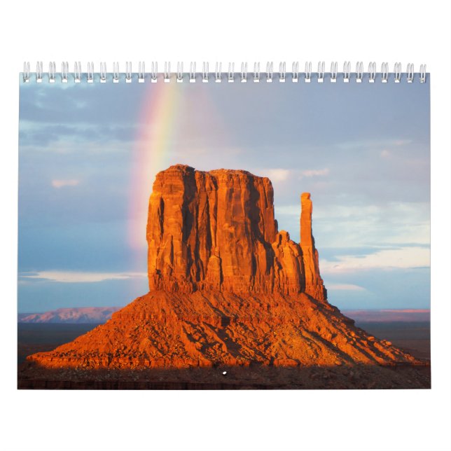 Calendário de 12 meses do Vale do Monumento (Capa)