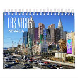 Calendário de 12 Meses em Las Vegas