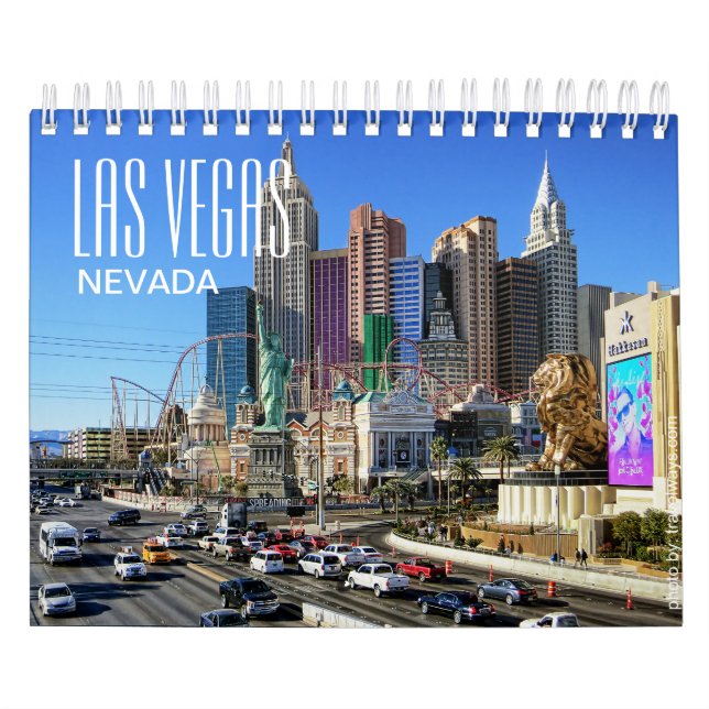 Calendário de 12 Meses em Las Vegas (Capa)