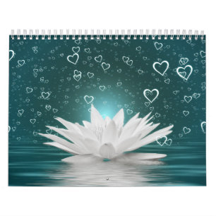 Calendário de 12 Meses Zen