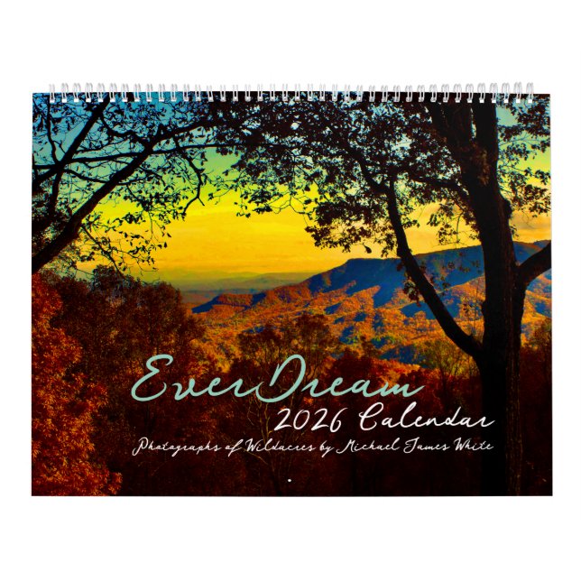Calendário de 15 meses do Ever Dream of Wildacres  (Capa)