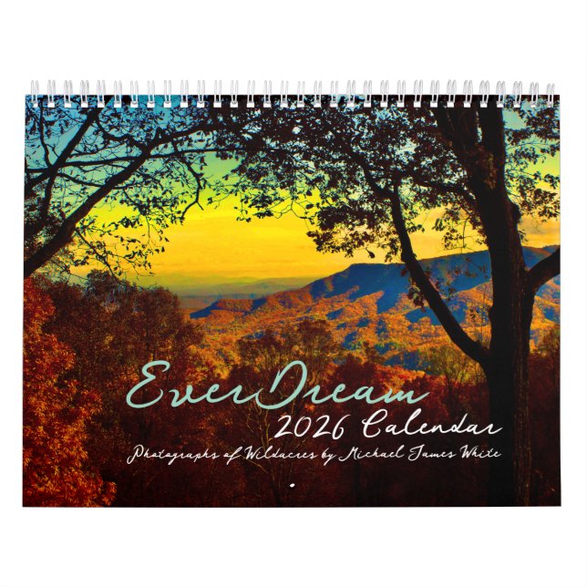 Calendário de 15 meses do Ever Dream of Wildacres (Capa)