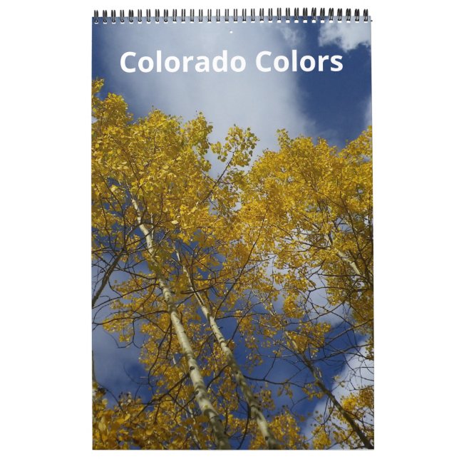 Calendário de 18 Meses para Cores de Queda do Colo (Capa)