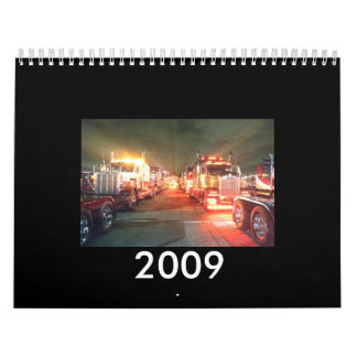 calendário de 2009 caminhões