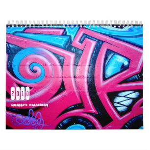Calendário de 2010 grafites