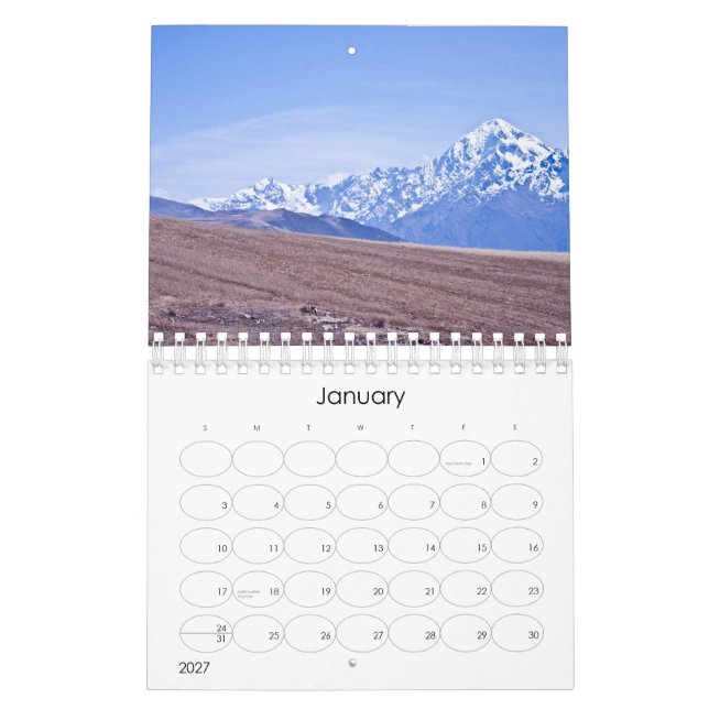 Calendário de 2012 no Peru (Jan 2027)