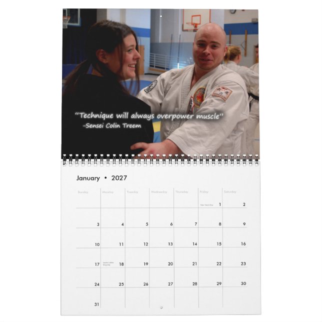 Calendário de 2012 TUMAA (Jan 2027)
