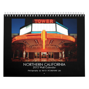 Calendário de 2013 Califórnia do norte