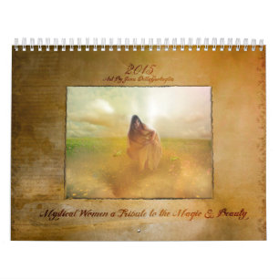 Calendário de 2015 senhoras Mystical & de mulhere