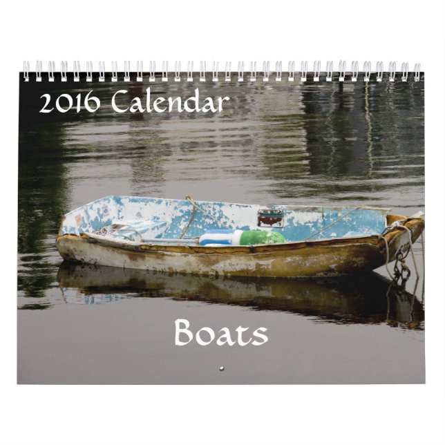 Calendário de 2016- Calendário de Barcos (Capa)