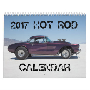 Calendário de 2017 hot rod