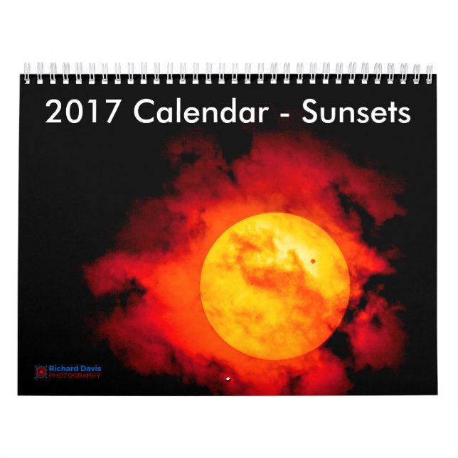 Calendário de 2017 - Pôrs do sol (Informações Cult (Capa)
