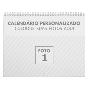 Calendário de 2020 em português