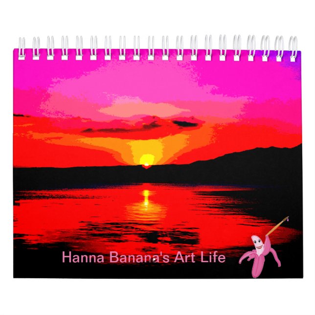Calendário de 2021 de Art Life de Hanna Banana (Capa)