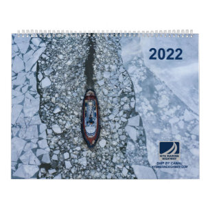 Calendário de 2022 NYS - Barcos Marinhos no Trabal